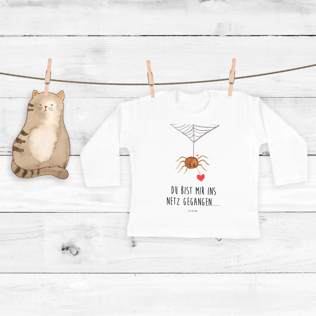 Baby Longsleeve Spinne Agathe Liebe Bio, Mädchen, Langarm, Baby, Kleidung, Jungen, Spinne Agathe, Spinne, Agathe, Videos, Merchandise, Liebesbeweis, Liebesgeschenk, Liebe, Verliebt