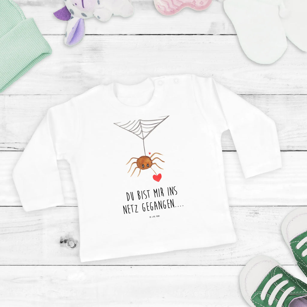 Baby Longsleeve Spinne Agathe Liebe Bio, Mädchen, Langarm, Baby, Kleidung, Jungen, Spinne Agathe, Spinne, Agathe, Videos, Merchandise, Liebesbeweis, Liebesgeschenk, Liebe, Verliebt