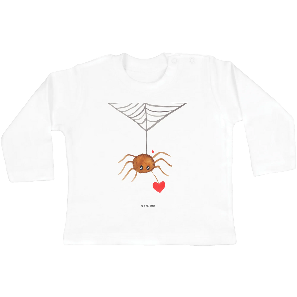 Baby Longsleeve Spinne Agathe Liebe Bio, Mädchen, Langarm, Baby, Kleidung, Jungen, Spinne Agathe, Spinne, Agathe, Videos, Merchandise, Liebesbeweis, Liebesgeschenk, Liebe, Verliebt