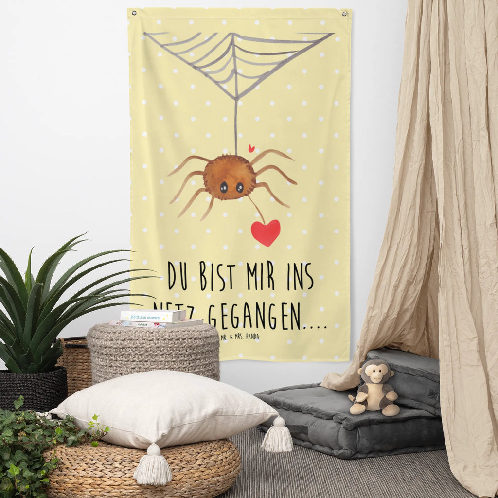Wandteppich Spinne Agathe Liebe Boho, Wandbild, Wanddeko, Kinderzimmer Wand, Wand Deko, Textil-Kunst, Wandbehang, Wandteppich, Kinderzimmer Wanddeko, Dekoration, Schmuck-Wandbehang, Tapisserie, Kinderzimmer Deko, Kinderzimmer, Tapestry, Wandtuch, Spinne Agathe, Spinne, Agathe, Videos, Merchandise, Liebe, Liebesbeweis, Liebesgeschenk, Verliebt