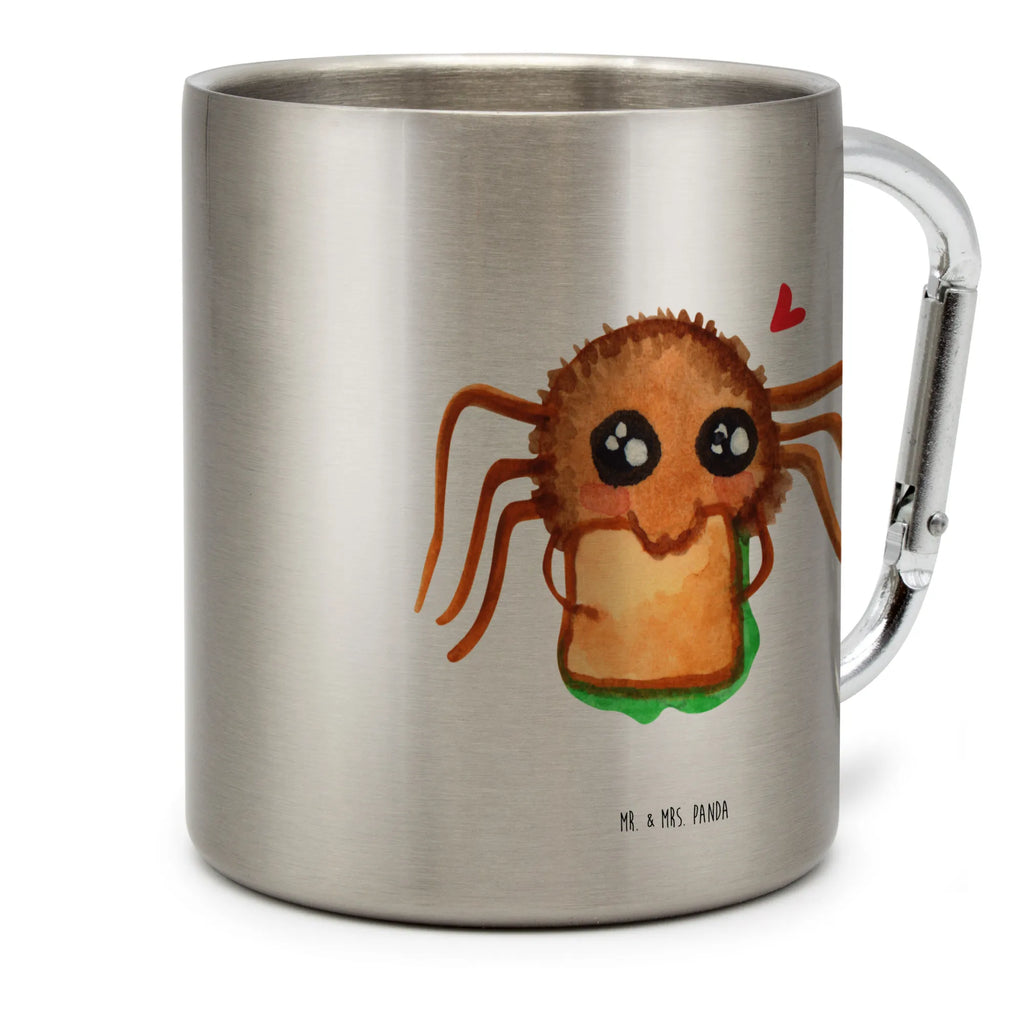 Kubek ze stali nierdzewnej Pająk Agata kanapka Thermobecher, Thermo Kaffeebecher, edelstahl isolierbecher, Edelstahlbecher, Trinkbecher Edelstahl, Karabiner Becher, edelstahl reisebecher, thermotasse, metallbecher, Edelstahl Kaffeebecher, Edelstahl Trinkbecher, Campingtasse, Tasse, Isolierbecher, karabiner tasse, Reisebecher, karabinerbecher, Becher Aus Edelstahl, Edelstahltasse, edelstahl thermobecher, Trinkbecher Metall, Becher, Kaffeebecher Edelstahl, wanderbecher, Campingbecher, Thermobecher Edelstahl, Metalltasse, Isolierbecher Edelstahl, Spinne Agathe, Spinne, Agathe, Videos, Merchandise, Lebensfreude, Mut, Hunger, Hungrig, Glück, Verfressen, Alles Wird gut