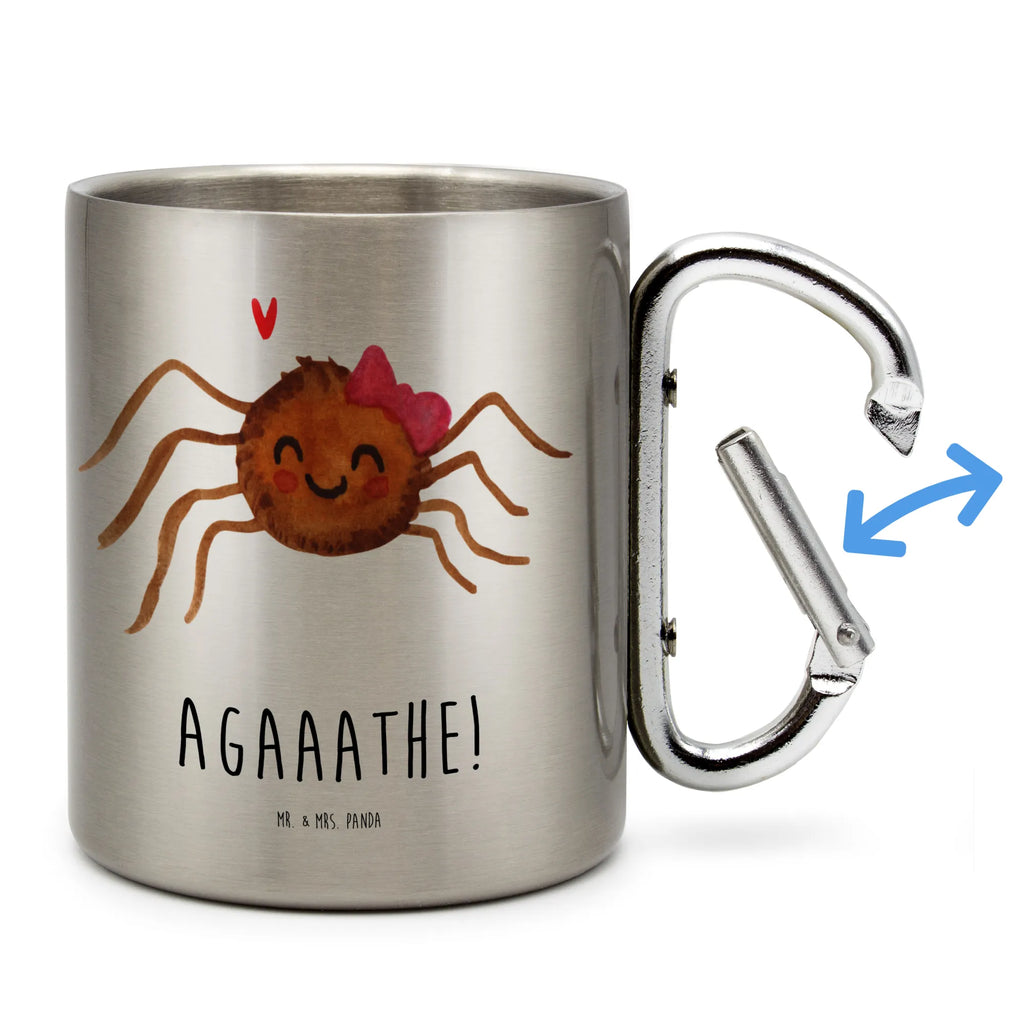 Stainless steel mug Spider Agathe Joy Campingbecher, Reisebecher, Edelstahl Trinkbecher, Metalltasse, Isolierbecher Edelstahl, metallbecher, Becher, Thermobecher, thermotasse, Edelstahltasse, wanderbecher, Karabiner Becher, Trinkbecher Edelstahl, Campingtasse, karabinerbecher, Edelstahl Kaffeebecher, Kaffeebecher Edelstahl, karabiner tasse, Thermo Kaffeebecher, Tasse, Thermobecher Edelstahl, edelstahl reisebecher, Isolierbecher, edelstahl isolierbecher, edelstahl thermobecher, Becher Aus Edelstahl, Edelstahlbecher, Trinkbecher Metall, Spinne Agathe, Spinne, Agathe, Videos, Merchandise, Viral, Viraler Hit, Trend, Beliebte Spinne