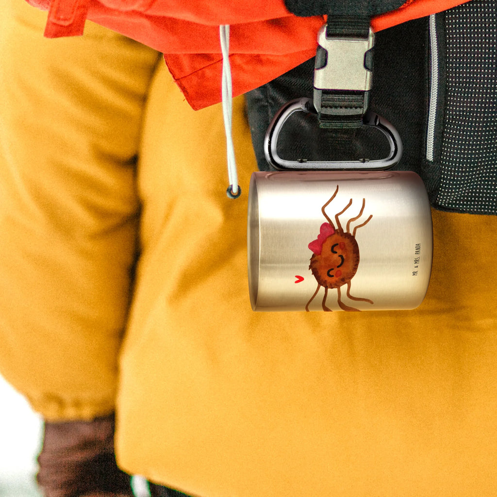 Stainless steel mug Spider Agathe Joy Campingbecher, Reisebecher, Edelstahl Trinkbecher, Metalltasse, Isolierbecher Edelstahl, metallbecher, Becher, Thermobecher, thermotasse, Edelstahltasse, wanderbecher, Karabiner Becher, Trinkbecher Edelstahl, Campingtasse, karabinerbecher, Edelstahl Kaffeebecher, Kaffeebecher Edelstahl, karabiner tasse, Thermo Kaffeebecher, Tasse, Thermobecher Edelstahl, edelstahl reisebecher, Isolierbecher, edelstahl isolierbecher, edelstahl thermobecher, Becher Aus Edelstahl, Edelstahlbecher, Trinkbecher Metall, Spinne Agathe, Spinne, Agathe, Videos, Merchandise, Viral, Viraler Hit, Trend, Beliebte Spinne