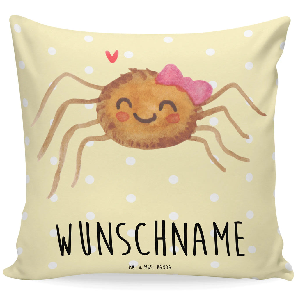 Personalisiertes Kissen Spinne Agathe Freude Kissen, Name, personalisiert, Wunschname, bedrucken, Kopfkissen, Spinne Agathe, Spinne, Agathe, Videos, Merchandise, Viral, Viraler Hit, Trend, Beliebte Spinne