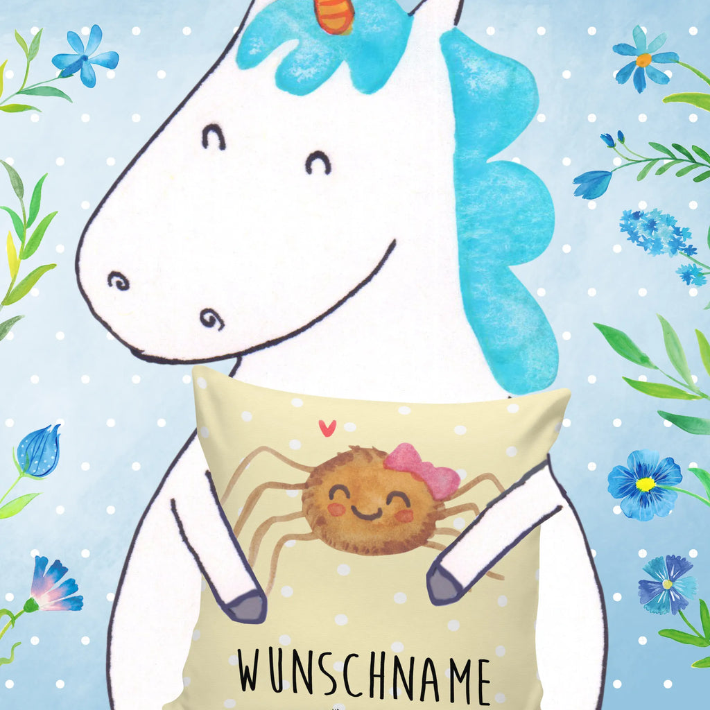 Personalisiertes Kissen Spinne Agathe Freude Kissen, Name, personalisiert, Wunschname, bedrucken, Kopfkissen, Spinne Agathe, Spinne, Agathe, Videos, Merchandise, Viral, Viraler Hit, Trend, Beliebte Spinne