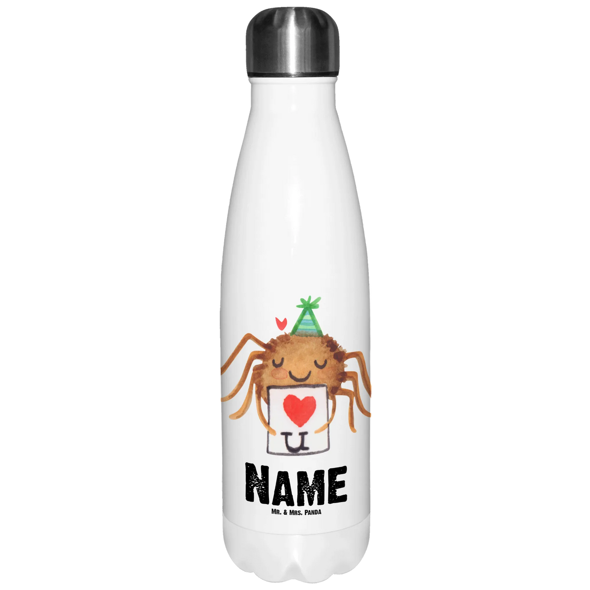 Personalised insulated bottle Spider Agathe Letter Spider Agathe, Spider, Agathe, Videos, Merchandise