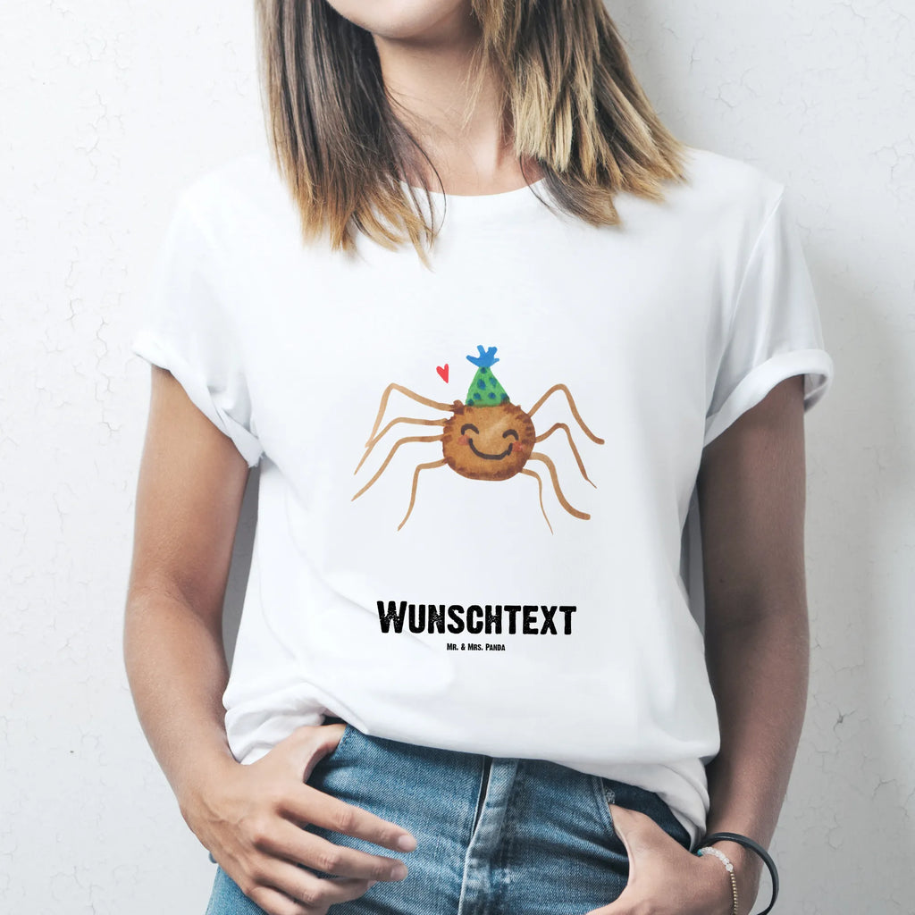 Personalisiertes T-Shirt Spinne Agathe Party Frauen, Männer, T-Shirt Personalisiert, T-Shirt mit Aufruck, T-Shirt mit Namen, Spinne Agathe, Spinne, Agathe, Videos, Merchandise, Motivation, Glück, Wunder, Selbstliebe