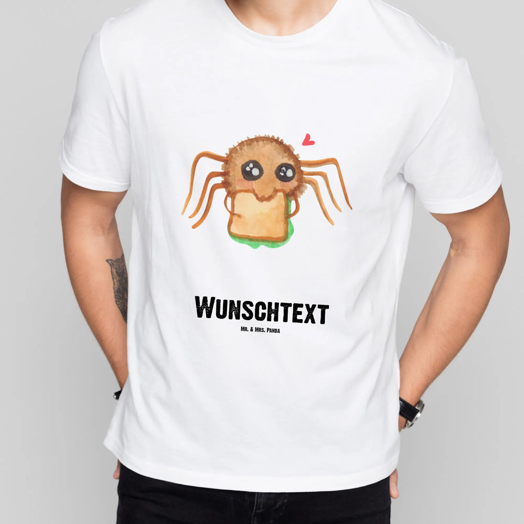 Personalisiertes T-Shirt Spinne Agathe Sandwich Damen, T-Shirt mit Namen, T-Shirt Personalisiert, T-Shirt mit Aufruck, Herren, Merchandise, Spinne Agathe, Videos, Agathe, Spinne, Alles Wird gut, Mut, Lebensfreude, Hunger, Verfressen, Glück, Hungrig
