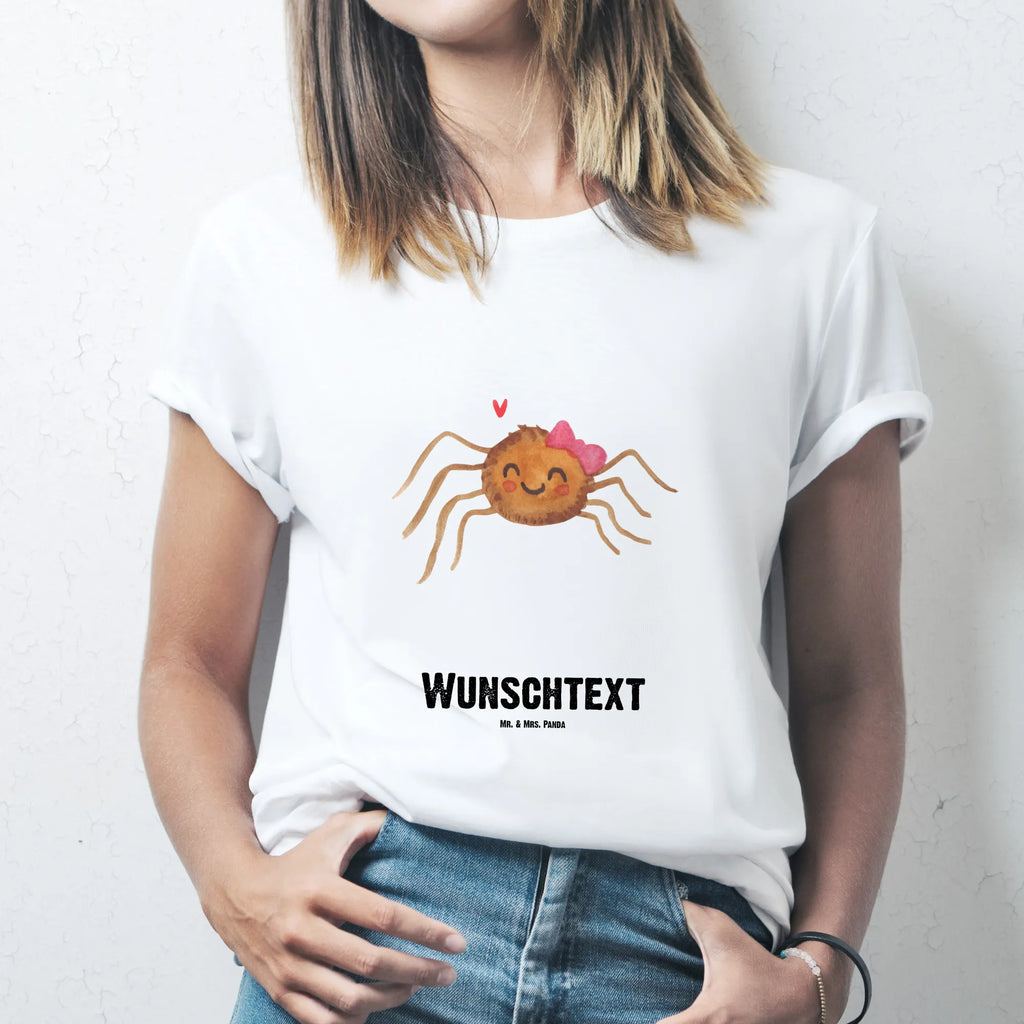 Rozmiar L Personalizowana koszulka Pająk Agata radość T-Shirt mit Namen, T-Shirt Personalisiert, T-Shirt mit Aufruck, Damen, Herren, Merchandise, Spinne Agathe, Videos, Agathe, Spinne, Viral, Trend, Beliebte Spinne, Viraler Hit