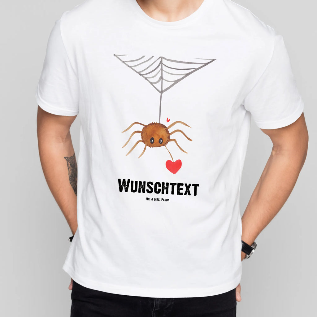 Personalised T-Shirt Spider Agathe Love Herren, Damen, T-Shirt Personalisiert, T-Shirt mit Aufruck, T-Shirt mit Namen, Merchandise, Spinne Agathe, Videos, Agathe, Spinne, Liebesbeweis, Verliebt, Liebe, Liebesgeschenk