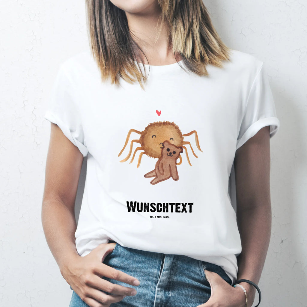 Personalised T-Shirt Spider Agathe Teddy Männer, Frauen, T-Shirt mit Aufruck, T-Shirt Personalisiert, T-Shirt mit Namen, Spinne Agathe, Spinne, Agathe, Videos, Merchandise, Miteinander, Freundschaft, Dankeschön, Treue, Liebesbeweis, Teddy, Liebesgeschenk, Verliebt