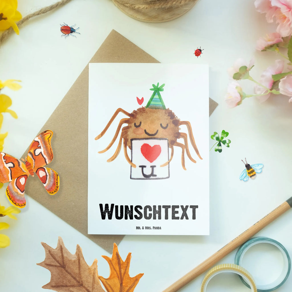 Personalised greetings card Spider Agathe Letter Spider Agathe, Spider, Agathe, Videos, Merchandise