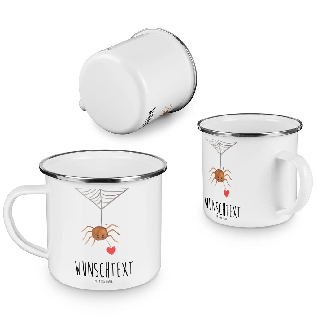 Personalisierte Emaille Tasse Spinne Agathe Liebe personalisierte tasse, personalisierte tassen, tasse mit namen, Emaille Tasse personalisiert, Campingtasse personalisiert, Emaille Tasse mit Namen, Namenstasse, Campinggeschirr personalsisert, tasse selbst gestalten, tasse bedrucken, tassen bedrucken, Campingtasse bedrucken, Spinne Agathe, Spinne, Agathe, Videos, Merchandise, Liebesbeweis, Liebe, Liebesgeschenk, Verliebt