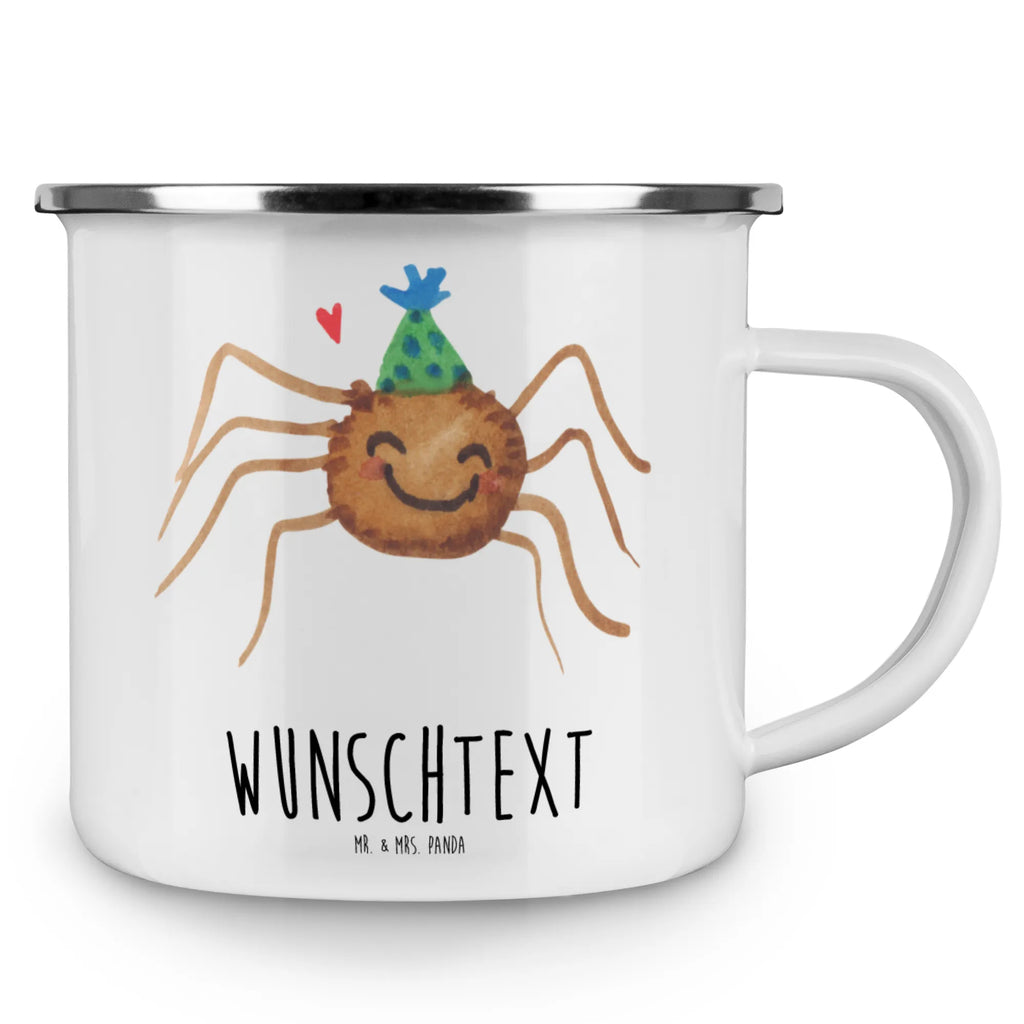 Personalisierte Emaille Tasse Spinne Agathe Party personalisierte tassen, Namenstasse, Campinggeschirr personalsisert, tasse mit namen, Campingtasse personalisiert, Emaille Tasse personalisiert, Emaille Tasse mit Namen, tassen bedrucken, tasse selbst gestalten, personalisierte tasse, tasse bedrucken, Campingtasse bedrucken, Spinne Agathe, Spinne, Agathe, Videos, Merchandise, Selbstliebe, Glück, Motivation, Wunder