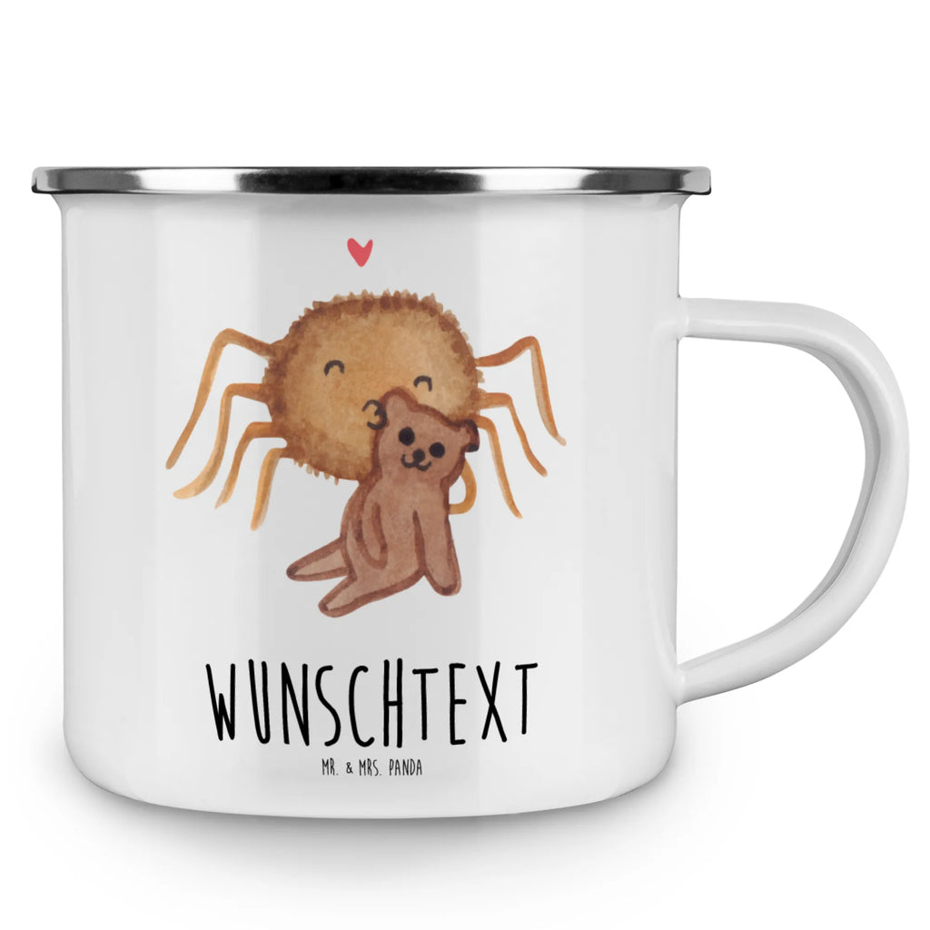 Personalisierte Emaille Tasse Spinne Agathe Teddy Emaille Tasse mit Namen, Emaille Tasse personalisiert, personalisierte tasse, personalisierte tassen, tasse selbst gestalten, tasse bedrucken, tasse mit namen, Campingtasse bedrucken, Namenstasse, Campingtasse personalisiert, tassen bedrucken, Campinggeschirr personalsisert, Spinne Agathe, Spinne, Agathe, Videos, Merchandise, Freundschaft, Teddy, Miteinander, Verliebt, Treue, Liebesgeschenk, Dankeschön, Liebesbeweis