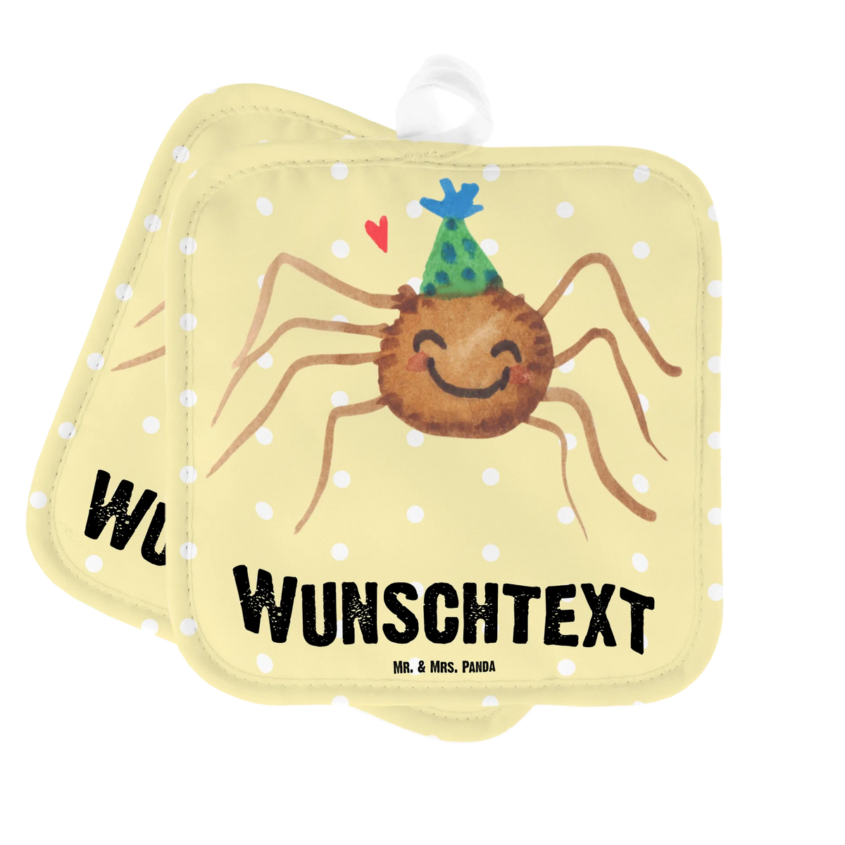 Personalisierte Topflappen Spinne Agathe Party Topfhandschuhe personalisiert, Topflappen Personalisiert, Küchenzubehör personalisiert, Küchenaccessoires personalisiert, Personalisierte Topflappen, Personalisierte Topfhandschuhe, Topflappen Set Personalisiert, Topflappen bedrucken, Topflappen mit Namen, Küchentextilien personalisiert, Topflappen selbst gestalten, Topfhandschuhe mit Namen, Spinne Agathe, Spinne, Agathe, Videos, Merchandise, Glück, Selbstliebe, Wunder, Motivation