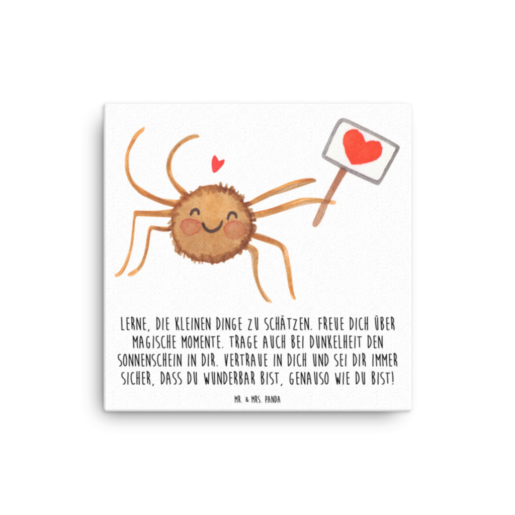 Leinwand Bild Spinne Agathe Motivation Kunstdruck, Leinwand, Videos, Spinne, Merchandise, Spinne Agathe, Agathe, Vertrauen, Dankeschön, Liebe, Motivation, Glück