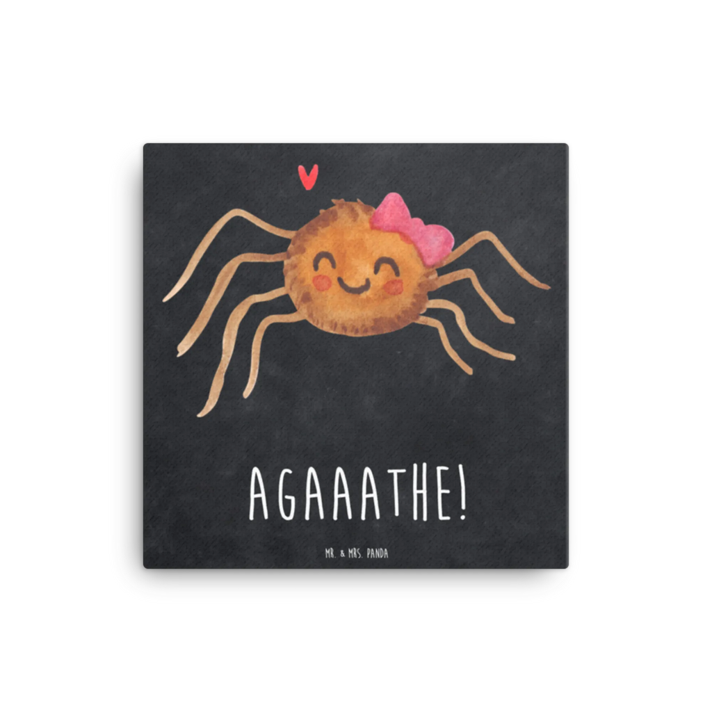 Canvas picture Spider Agathe Joy Leinwand, Bild, Wanddeko, Kunstdruck, Dekoration, Spinne Agathe, Spinne, Agathe, Videos, Merchandise, Viral, Trend, Viraler Hit, Beliebte Spinne