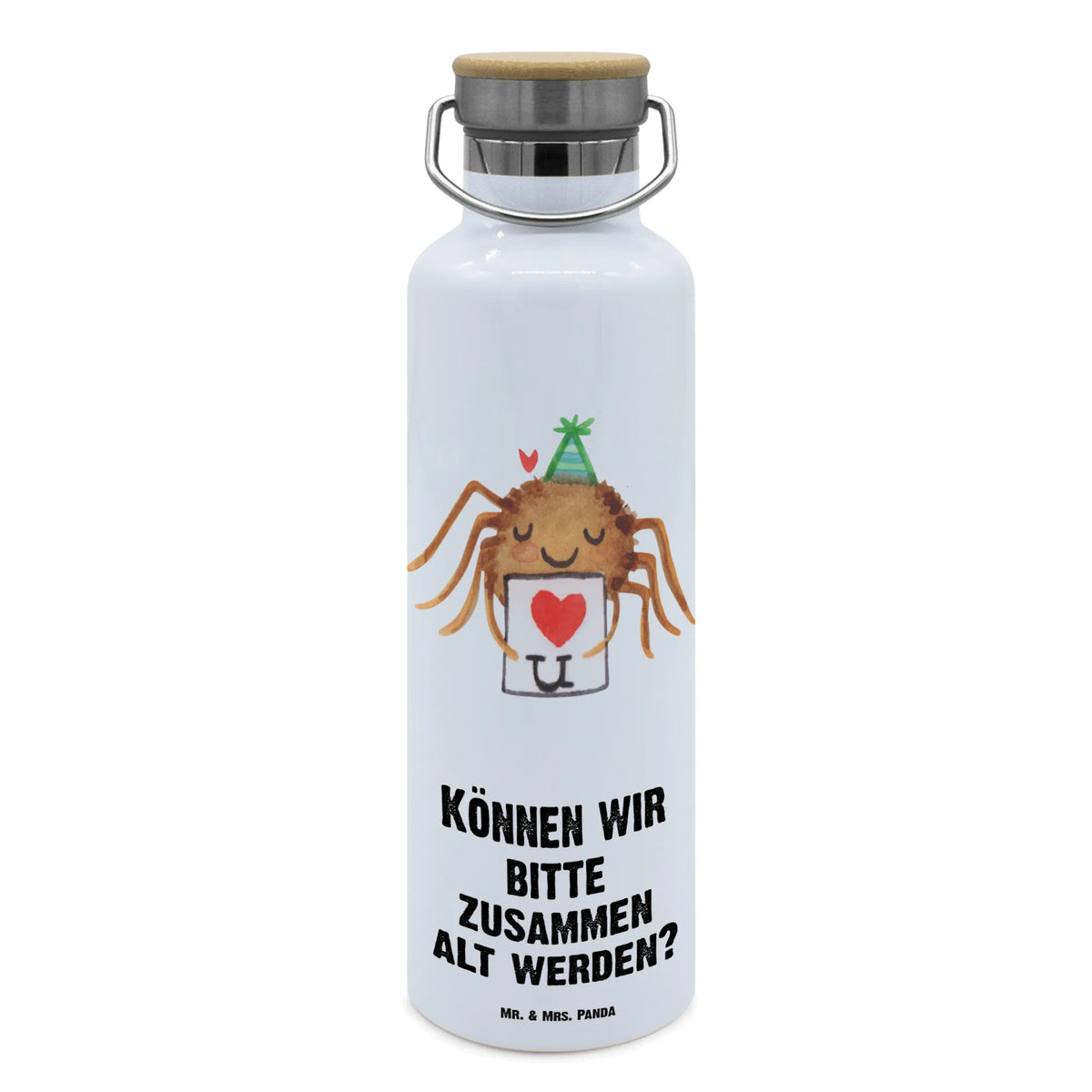 Trinkflasche Spinne Agathe Brief Trinkgefäß, feldflasche, thermobottle, Trinkflasche, Isolierte Trinkflasche, metallflasche, wasser trinkflasche, Getränkeflasche, große wasserflasche, Thermo-Trinkflasche, Trinkbehälter, große thermosflasche, große trinkflasche, Wasserflasche, Thermosflasche, Vakuumflasche, isolier trinkflasche, Trinkflasche Aus Edelstahl, thermos trinkflasche, metall trinkflasche, Edelstahlflasche, Warmhalteflasche, getränkebehälter, Spinne Agathe, Spinne, Agathe, Videos, Merchandise, Heiratsantrag, Liebesbeweis, Liebespaar, Ich Liebe Dich, Treuebeweis, Liebesgeschenk, Treuetest, Verliebt