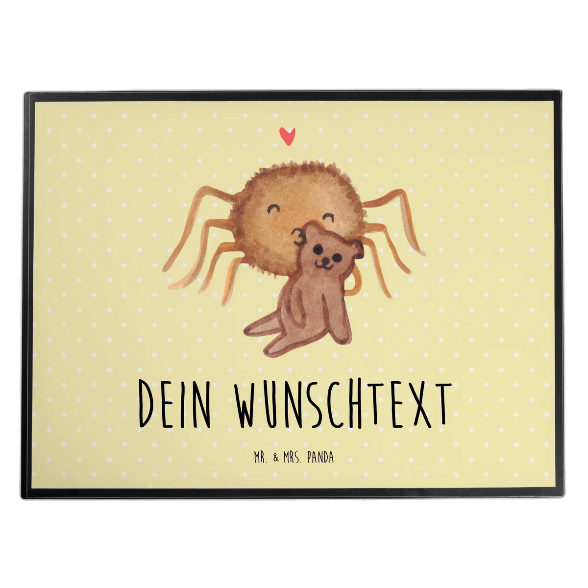 Personalised desk pad Spider Agathe Teddy Spider Agathe, Spider