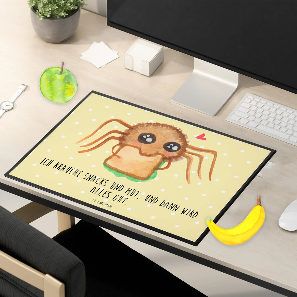 Schreibtischunterlage Spinne Agathe Sandwich Schreibunterlage, Schreibtischunterlage Groß, Schreibtischauflage, Büroartikel, Schreibtisch Unterlagen, Bürobedarf, Schreibwaren, Spinne Agathe, Spinne, Agathe, Videos, Merchandise, Glück, Hunger, Mut, Verfressen, Alles wird gut, Hungrig, Lebensfreude