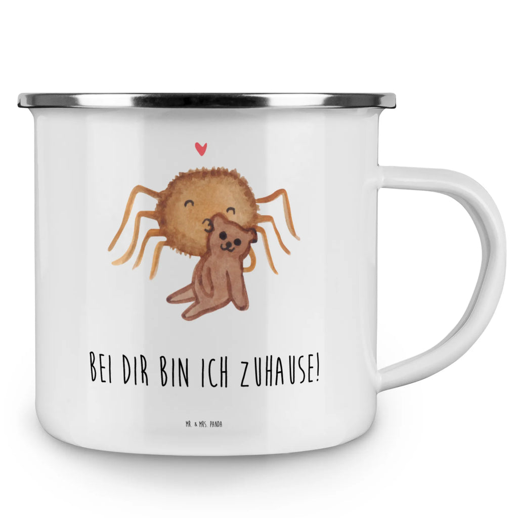Enamel camping mug Spider Agathe Teddy adventure mug, camper mug, hiking mug, travel mug, camping mug, enamel camping cup, campfire mug, enamel mug, tin coffee cup, outdoor cup, enamel drinking mug, camp coffee mug, camping metal cup, backpacking mug, metal cup, metal camping mug, stainless steel drinking cup, lightweight camping mug, bushcraft mug, steel mug for camping, Spider Agathe, Spider, Agathe, Videos, Merchandise