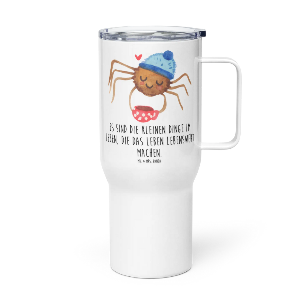 XXL Thermobecher Spinne Agathe Kaffee Reisebecher, XL Reisetasse, XL Thermobecher, Thermobecher, Großer Thermobecher, Jumbo Becher, Autobecher, Spinne Agathe, Spinne, Agathe, Videos, Merchandise, Morgen, Kaffee, Morgenmuffel, Lebensweisheiten, Weiser Spruch