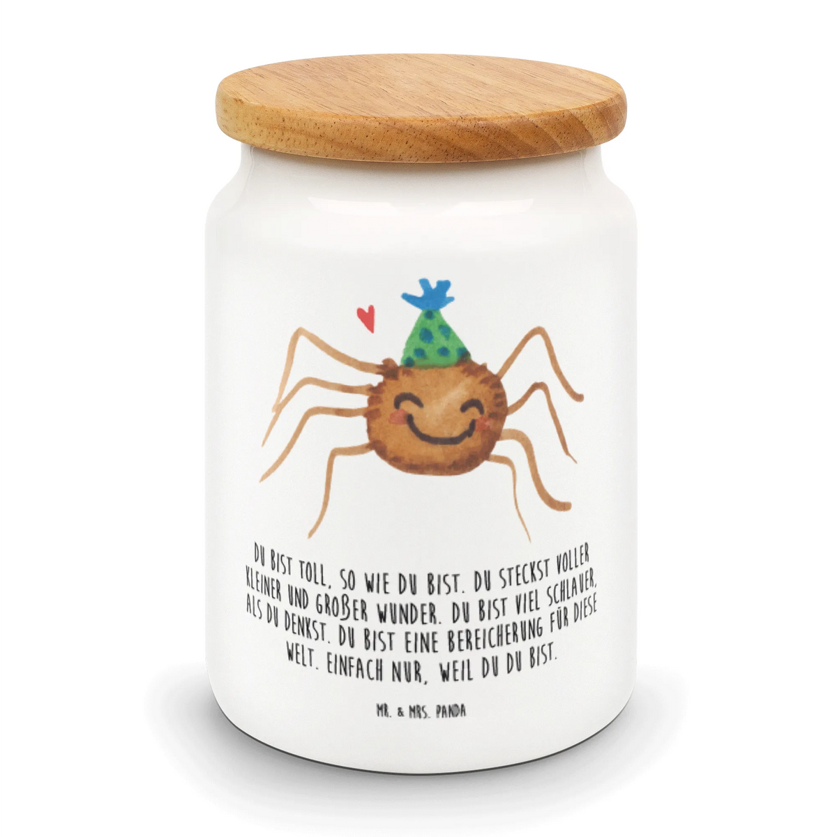 Storage jar Spider Agathe Party airtight container, kitchen storage solutions, pantry storage, kitchen canister, treat jar, ceramic jar, cookie jar, snack jar, bulk food storage, storage jar, preservative jar, food storage container, canister, Spider Agathe, Spider, Agathe, Videos, Merchandise