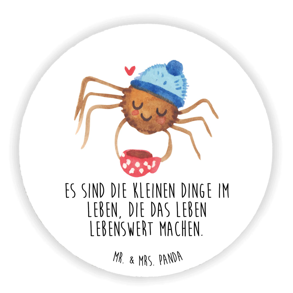 Round magnet Spider Agathe coffee magnete, kühlschrankmagnete, Kühlschrankmagnet, rundmagnet, Spinne Agathe, Spinne, Agathe, Videos, Merchandise, Lebensweisheiten, Morgen, Kaffee, Morgenmuffel, Weiser Spruch