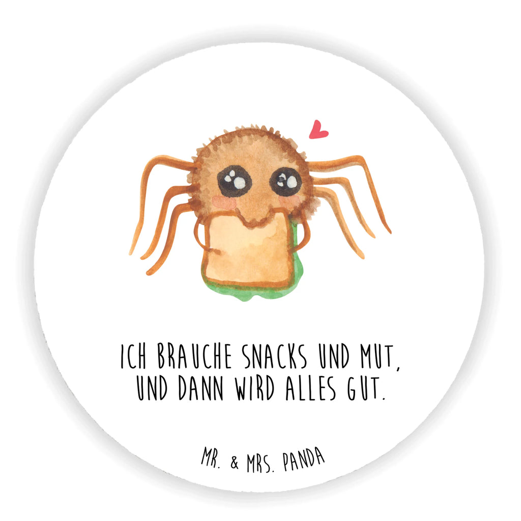 Rund Magnet Spinne Agathe Sandwich Whiteboard Magnet, Kühlschrankmagnet, Dekomagnet, Souvenir Magnet, Motivmagnete, Kühlschrank Dekoration, Notiz Magnet, Pinnwandmagnet, Spinne Agathe, Spinne, Agathe, Videos, Merchandise, Glück, Verfressen, Lebensfreude, Hungrig, Hunger, Alles wird gut, Mut