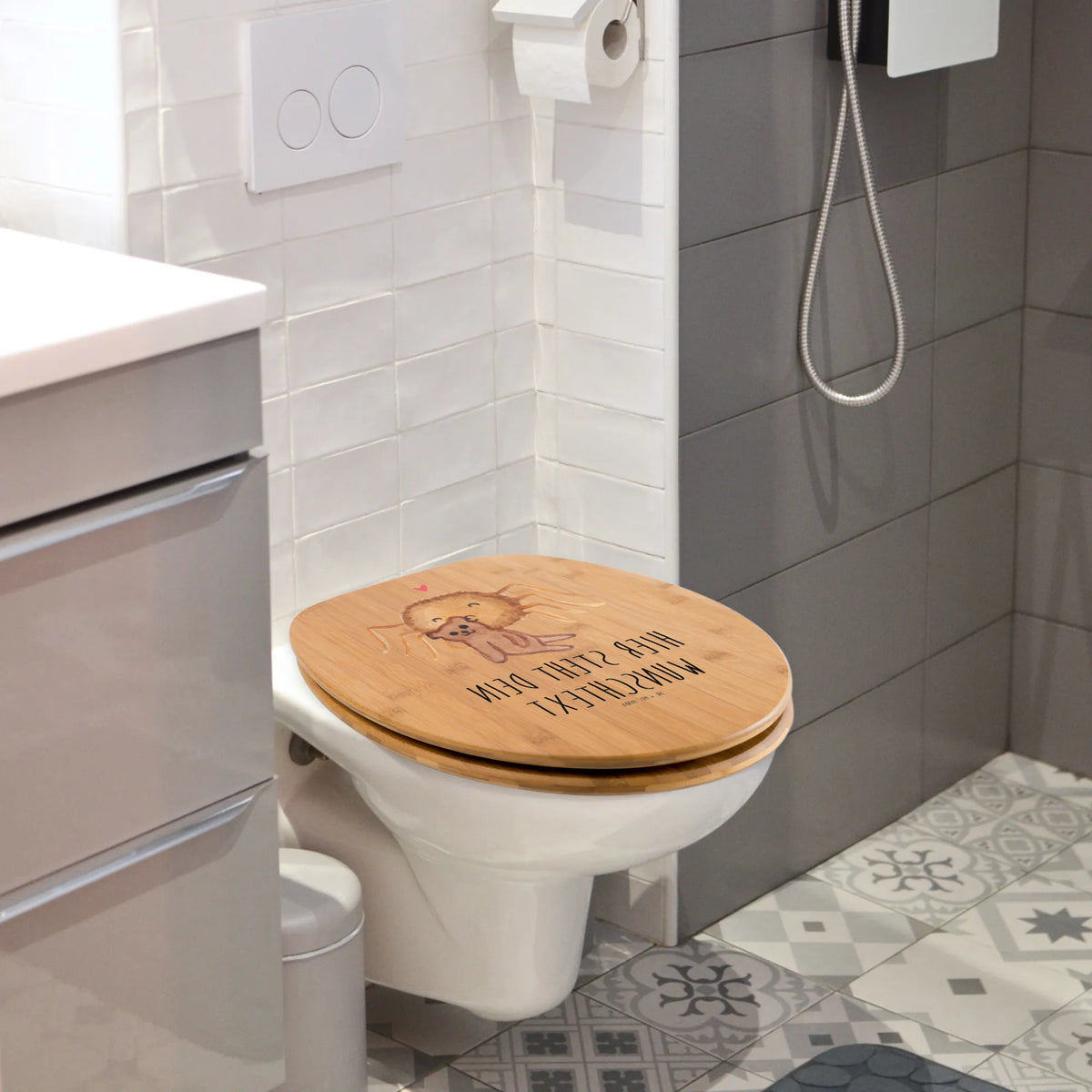 Personalizowany motyw deski WC Pająk Agata Miś Pająk Agathe, Pająk, Agathe, Filmy, Towary