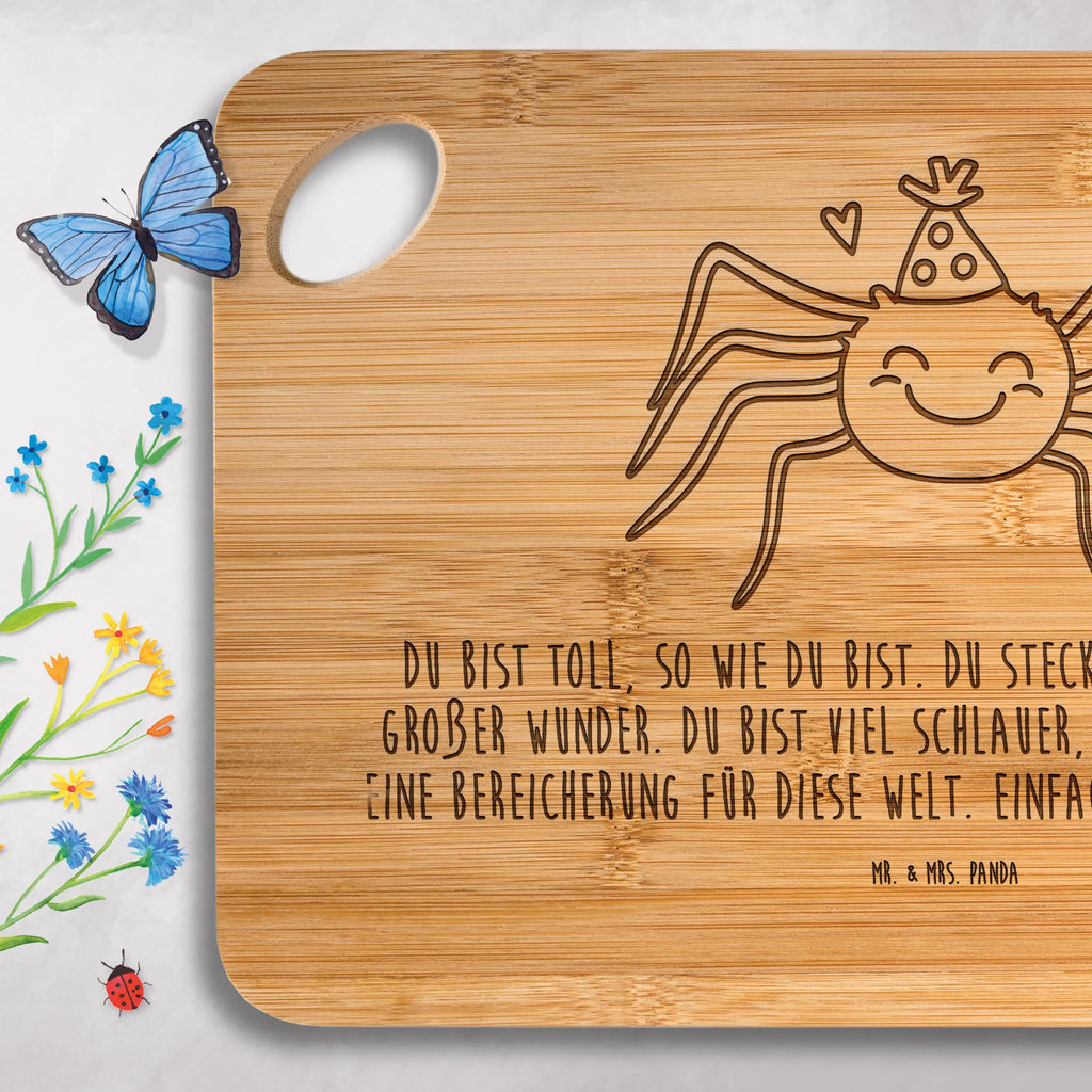 Holzbrettchen Spinne Agathe Party Holzbrettchen, Holzbrett, Hackbrett, Schneidebrett, Küchenbrett, Frühstücksbrett, Servierbrett, Brett, Spinne Agathe, Spinne, Agathe, Videos, Merchandise, Selbstliebe, Wunder, Glück, Motivation