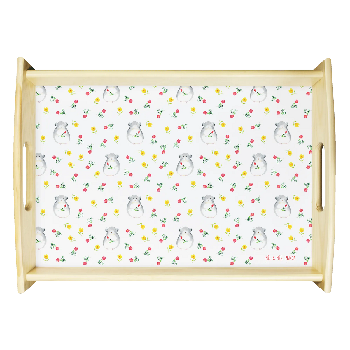 Serving tray chinchilla flower serving tray, kitchen tray, wooden tray, tray, breakfast tray, small animals, cute, funny, cute animal motives, hand drawn, small world, funny sayings, good mood, happy, gifts, gift ideas, special gifts, animal lover, card, happiness, office, grief, being sad, chinchillas, chinchilla, depression, office life, heartache, chaos