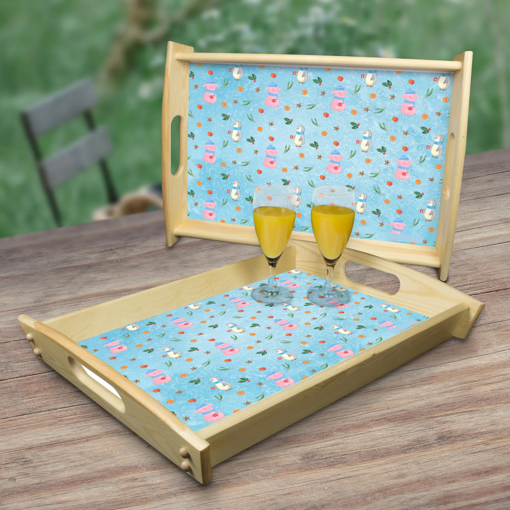 Serviertablett Schwein Glühwein Muster Serviertablett, Frühstückstablett, Küchentablett, Dekotablett, Holztablett, Tablett, Winter, Weihnachten, Weihnachtsdeko, Nikolaus, Advent, Heiligabend, Wintermotiv, Punsch, Weihnachtsmarkt, Glühwein, Glühschwein