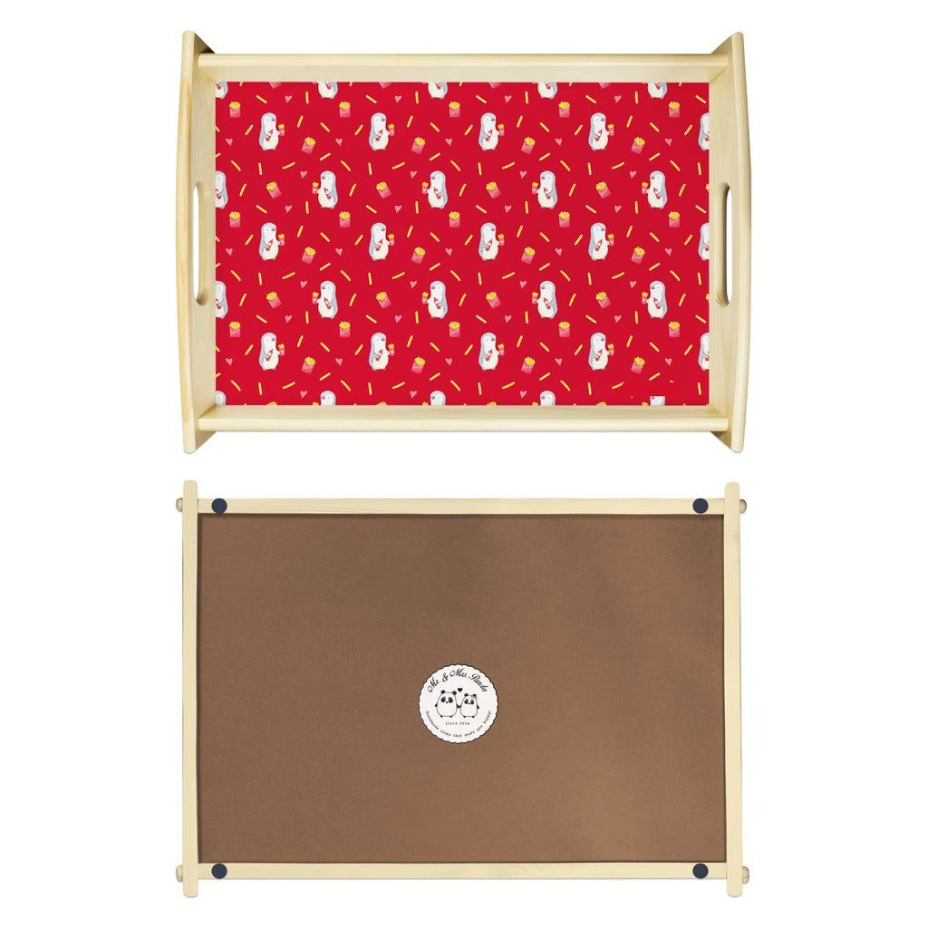 Serviertablett Pinguin Pommes Muster Küchentablett, Serviertablett, Frühstückstablett, Holztablett, Tablett, Dekotablett, Liebe, Partner, Freund, Freundin, Ehemann, Ehefrau, Heiraten, Verlobung, Heiratsantrag, Liebesgeschenk, Jahrestag, Hocheitstag, Mitbringsel, für Ehemann, Geschenk für Frauen, Hochzeitstag, Valentinstag, Geschenk für Freundin, für Männer, Geschenk für Partner, Liebesbeweis