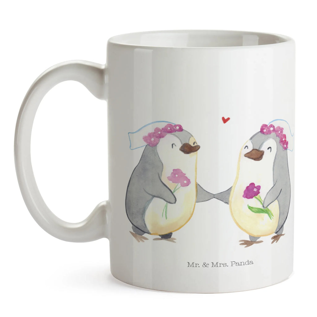 Mug penguins Lesbian Pride Tasse, Kaffeetasse, Teetasse, Bürotasse, Geschenktasse, Tasse mit Zitaten, Keramiktasse, Tasse mit Motiven, Porzellantasse, Hochzeit, Hochzeitsgeschenk, Ehe, Hochzeitsfeier, Trauung, Trauungsgeschenk, Hochzeitskarte, Verlobungsfeier, Verlobungsgeschenk, Hochzeitsgeschenkideen, Hochzeitsgeschenke für Brautpaar, Gleichgeschlechtliche Hochzeit
