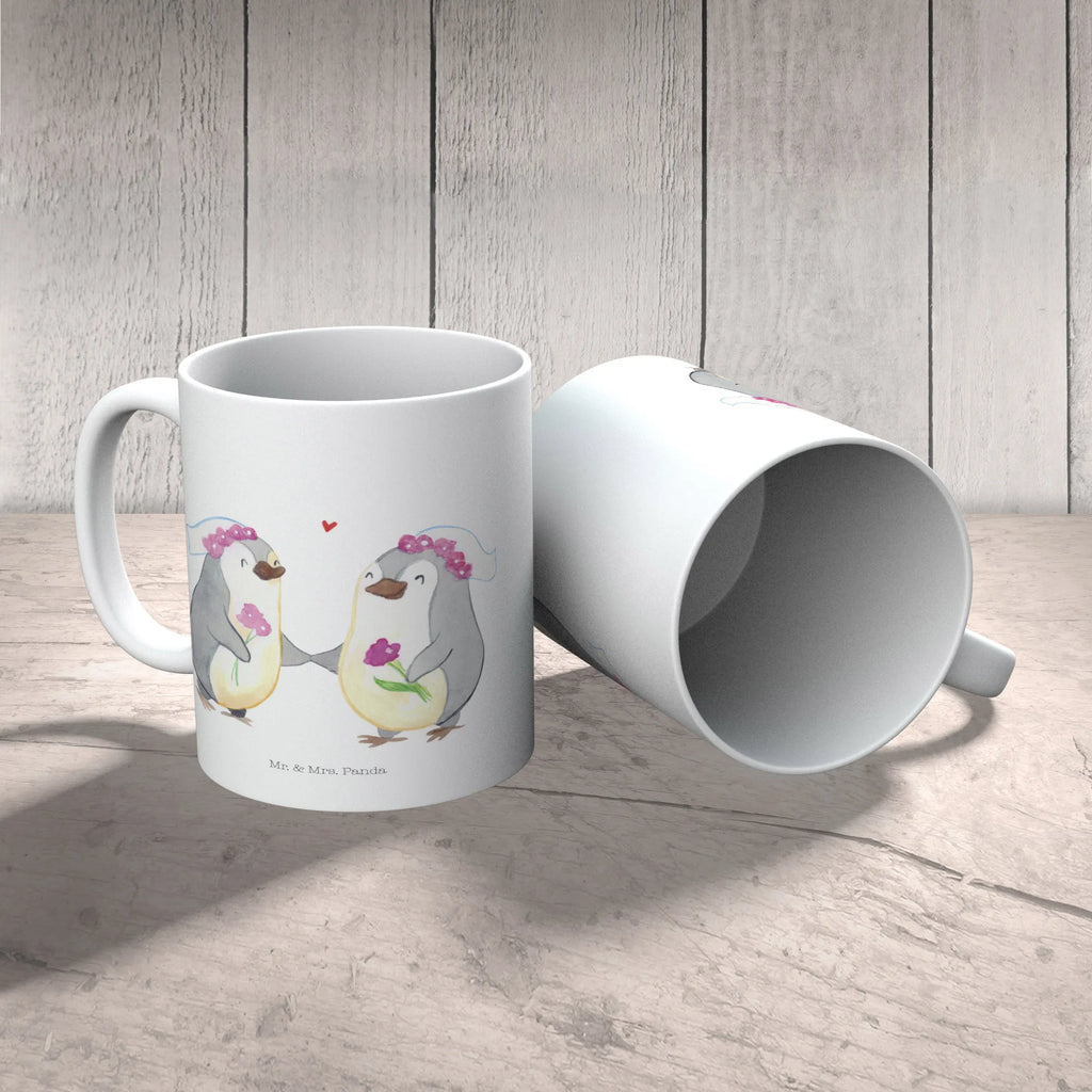 Mug penguins Lesbian Pride Tasse, Kaffeetasse, Teetasse, Bürotasse, Geschenktasse, Tasse mit Zitaten, Keramiktasse, Tasse mit Motiven, Porzellantasse, Hochzeit, Hochzeitsgeschenk, Ehe, Hochzeitsfeier, Trauung, Trauungsgeschenk, Hochzeitskarte, Verlobungsfeier, Verlobungsgeschenk, Hochzeitsgeschenkideen, Hochzeitsgeschenke für Brautpaar, Gleichgeschlechtliche Hochzeit