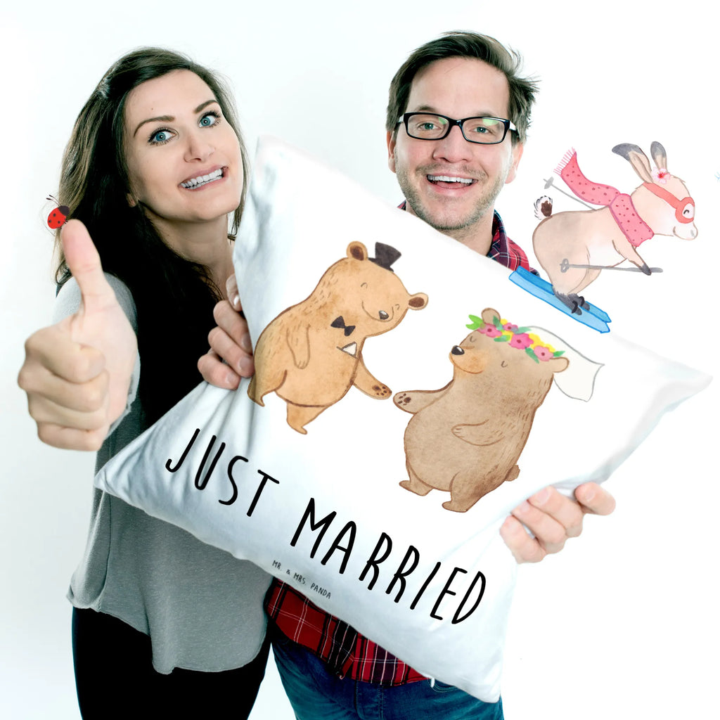 40x40 poduszka Niedźwiedzie ślub Wesele, prezent weselny, małżeństwo, przyjęcie weselne, ceremonia, prezent z ceremonii, karta weselna, przyjęcie zaręczynowe, prezent z zaręczyn, pomysły na prezenty weselne, prezenty weselne dla pary młodej