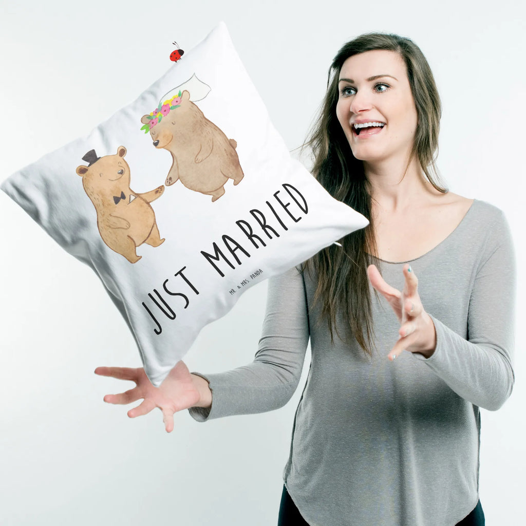 40x40 poduszka Niedźwiedzie ślub Wesele, prezent weselny, małżeństwo, przyjęcie weselne, ceremonia, prezent z ceremonii, karta weselna, przyjęcie zaręczynowe, prezent z zaręczyn, pomysły na prezenty weselne, prezenty weselne dla pary młodej