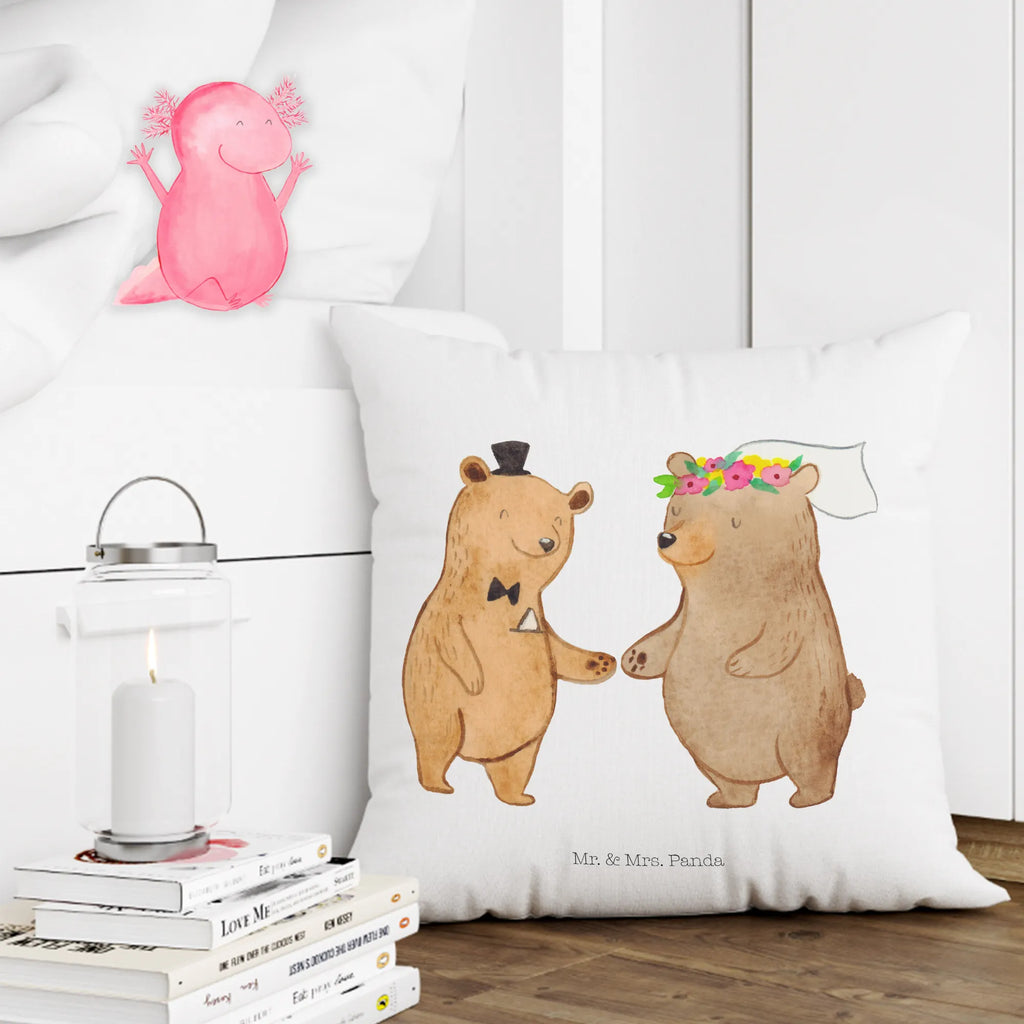 40x40 poduszka Niedźwiedzie ślub Wesele, prezent weselny, małżeństwo, przyjęcie weselne, ceremonia, prezent z ceremonii, karta weselna, przyjęcie zaręczynowe, prezent z zaręczyn, pomysły na prezenty weselne, prezenty weselne dla pary młodej