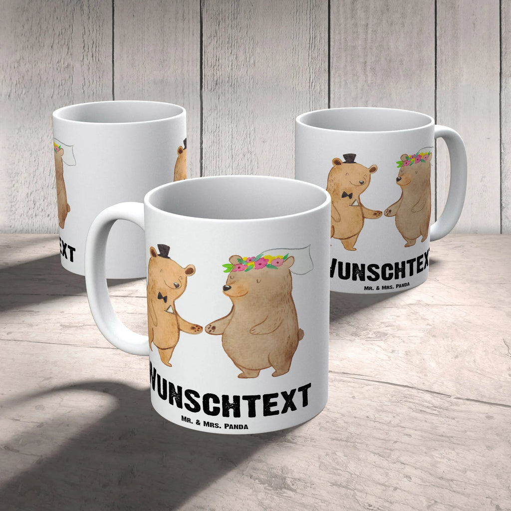 Personalisierte Tasse Bären Heirat Drucken, Tasse mit Namen, Personalisiert, Personalisierte Tasse, Namen, Wunschname, Namenstasse, Tasse, Hochzeitskarte, Hochzeit, Hochzeitsgeschenk, Ehe, Hochzeitsfeier, Trauung, Trauungsgeschenk, Verlobungsfeier, Verlobungsgeschenk, Hochzeitsgeschenkideen, Hochzeitsgeschenke für Brautpaar, Hochzeitstag, Geschenk Zur Hochzeit