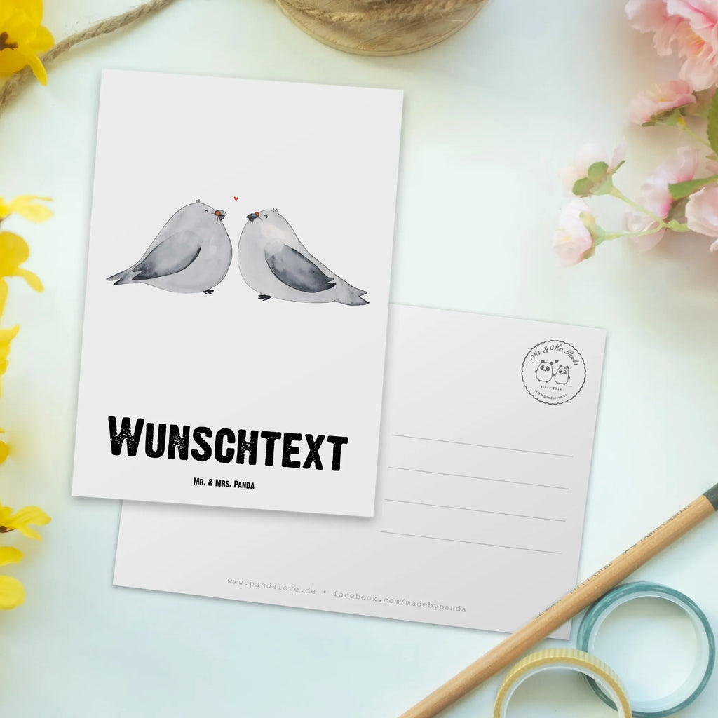 Personalisierte Postkarte Hochzeit Turteltauben Liebe Postkarte mit Wunschtext, Postkarte bedrucken, Grußkarte mit Wunschtext, Einladung mit Wunschtext, Karte mit Wunschtext, Grußkarte mit Namen, Einladung mit Namen, Postkarte mit Namen, Ansichtskarte mit Wunschtext, Ansichtskarte mit Namen, Karte mit Namen, Geschenkkarte mit Namen, Postkarte personalisierbar, Geschenkkarte mit Wunschtext, Hochzeit, Hochzeitsgeschenk, Ehe, Hochzeitsfeier, Trauung, Trauungsgeschenk, Hochzeitskarte, Verlobungsfeier, Verlobungsgeschenk, Hochzeitsgeschenkideen, Hochzeitsgeschenke für Brautpaar, Freund, Turteltauben, Paargeschenk, Turteltaube, Liebe, Paar, Tauben, Freundin, Taube
