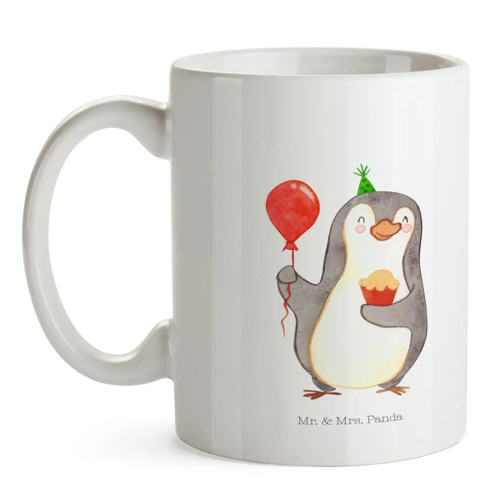 Tasse Pinguin Geburtstag Teetasse, Porzellantasse, Tasse mit Zitaten, Kaffeetasse, Geschenktasse, Tasse, Keramiktasse, Tasse mit Motiven, Bürotasse, Geburtstag, Geburtstagsgeschenk, Geschenk, Party, Kuchen, Torte, Feiern, Geschenke