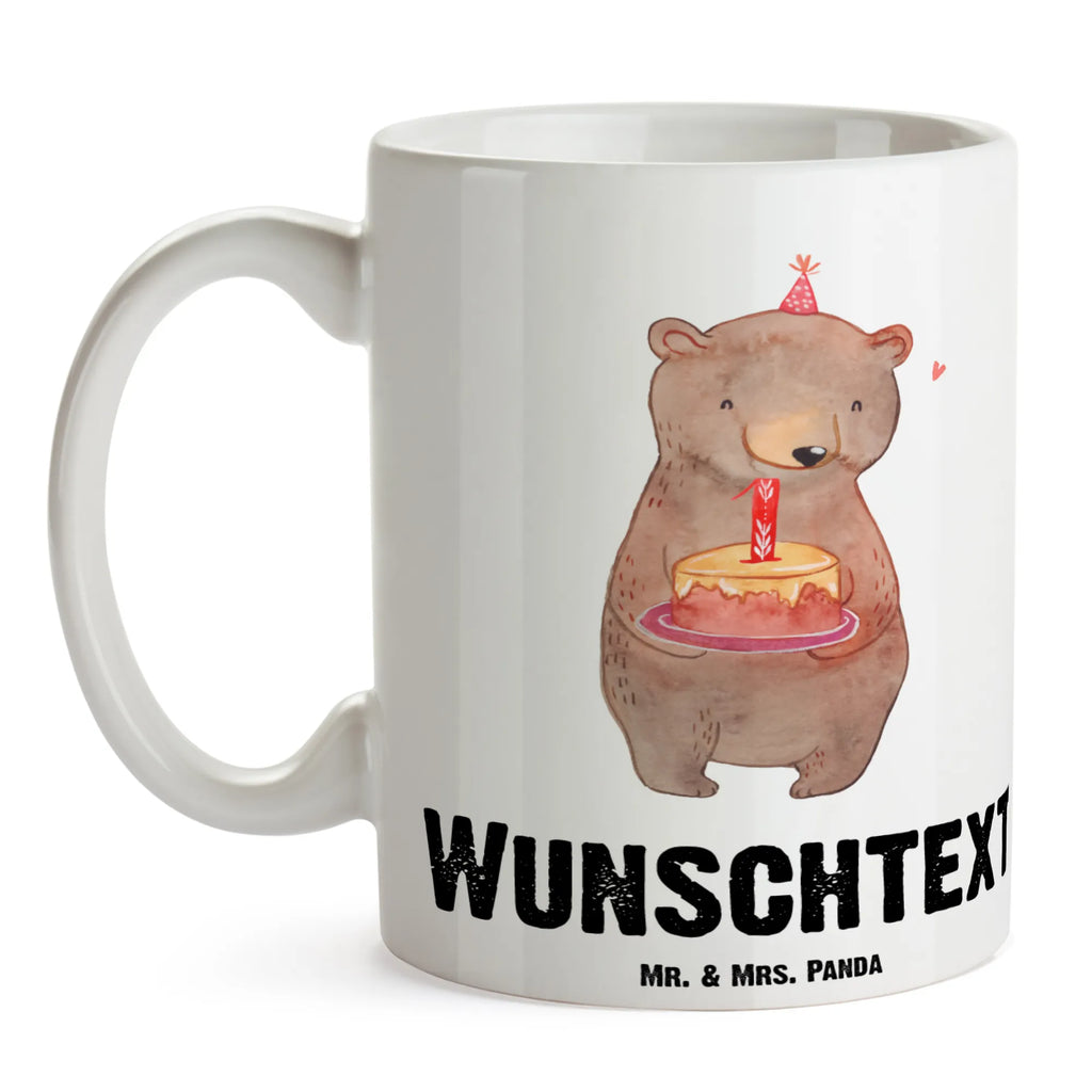 Spersonalizowany kubek Tort misia Pierwsze urodziny Urodziny, prezent urodzinowy, prezent