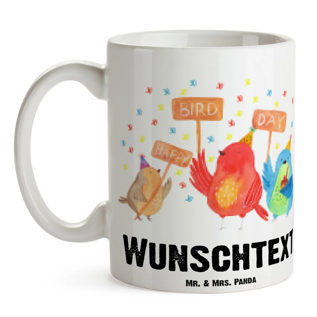 Personalisierte Tasse 30. Geburtstag Happy Bird Day Namenstasse, Tasse, Drucken, Tasse mit Namen, Personalisierte Tasse, Namen, Wunschname, Personalisiert, Geschenk, Geburtstag, Geburtstagsgeschenk, Zum, Party, Feiern, für
