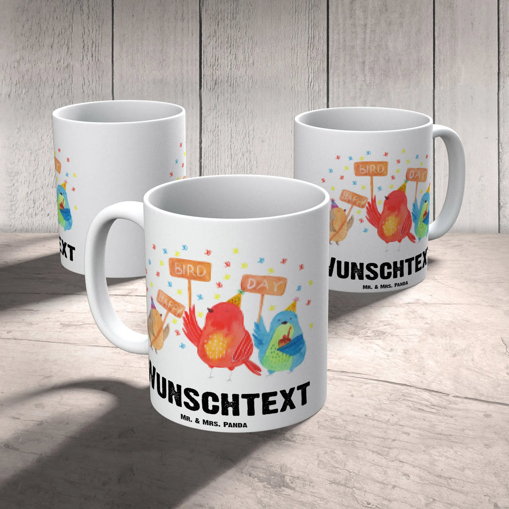 Personalisierte Tasse 30. Geburtstag Happy Bird Day Namenstasse, Tasse, Drucken, Tasse mit Namen, Personalisierte Tasse, Namen, Wunschname, Personalisiert, Geschenk, Geburtstag, Geburtstagsgeschenk, Zum, Party, Feiern, für