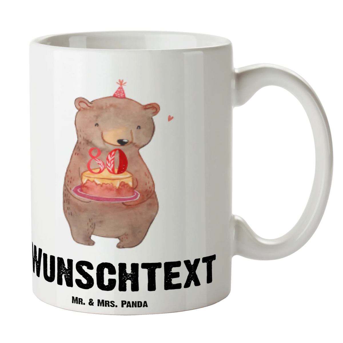 Personalised cup bear cake 80th birthday Birthday, celebration, party, birthday party, friends, family, birthday wish, birthday present, birthday cards, 18th birthday, 30th birthday, 40th, 50th, 60th, 70th, 80th, 90th, 90th., gift ideas, gifts for girlfriend, boyfriend, mom, dad, brother, sister, congratulations, funny, sayings, 1 year, money gifts, guest gifts, gifts online, gift basket, special gifts, unusual gifts, extraordinary gifts, gift package, original gifts, gift items, special birthday gifts, cake, present, birthday