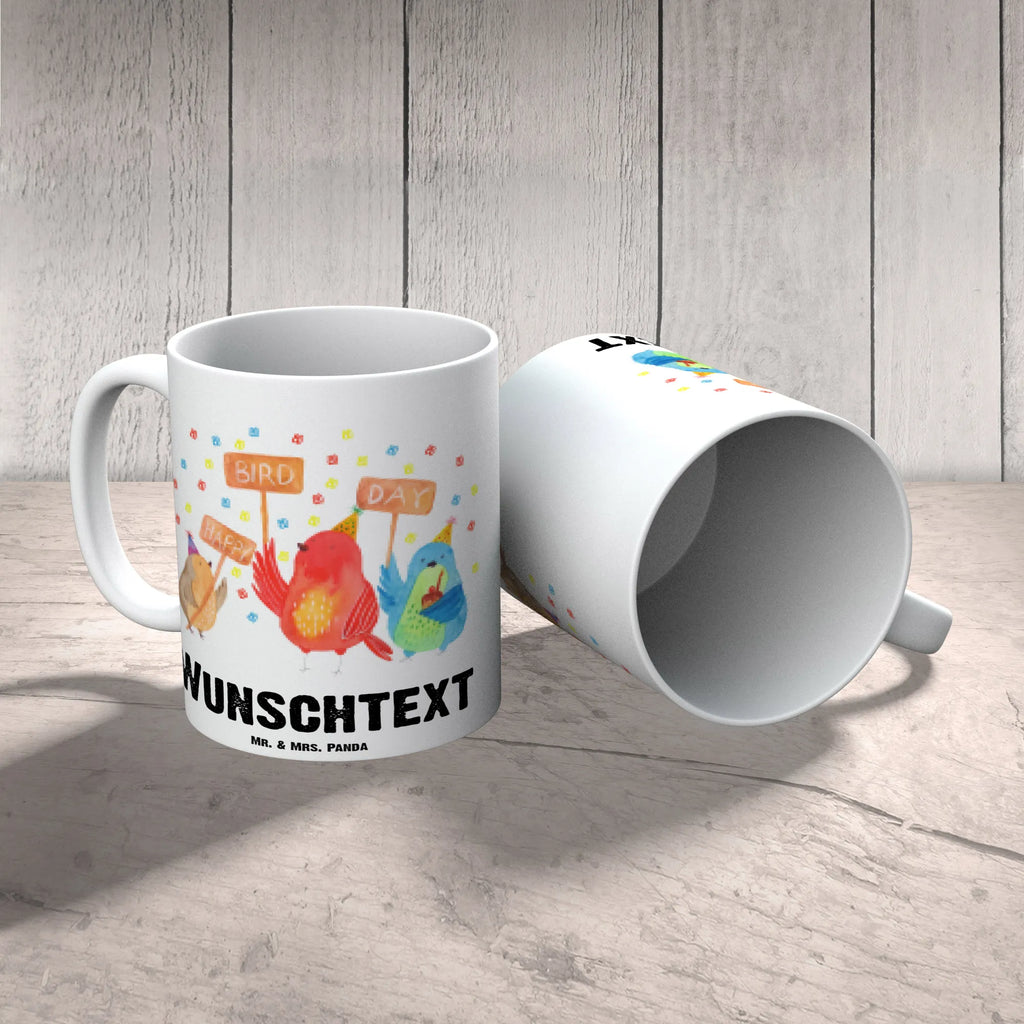 Personalisierte Tasse 80. Geburtstag Happy Bird Day Personalisiert, Drucken, Personalisierte Tasse, Tasse, Wunschname, Namenstasse, Tasse mit Namen, Namen, Geburtstag, Geburtstagsgeschenk, Geschenk, Feier, zum, Mitbringsel, für