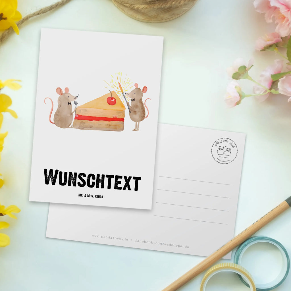 Personalisierte Postkarte Mäuse Kuchen Einladung mit Wunschtext, Geschenkkarte mit Wunschtext, Postkarte mit Namen, Geschenkkarte mit Namen, Karte mit Namen, Ansichtskarte mit Wunschtext, Postkarte mit Wunschtext, Ansichtskarte mit Namen, Postkarte bedrucken, Grußkarte mit Wunschtext, Postkarte personalisierbar, Einladung mit Namen, Karte mit Wunschtext, Grußkarte mit Namen, Geburtstag, Geburtstagsgeschenk, Geschenk, Glück, Party, Kuchen, Mäuse, Leben, Maus
