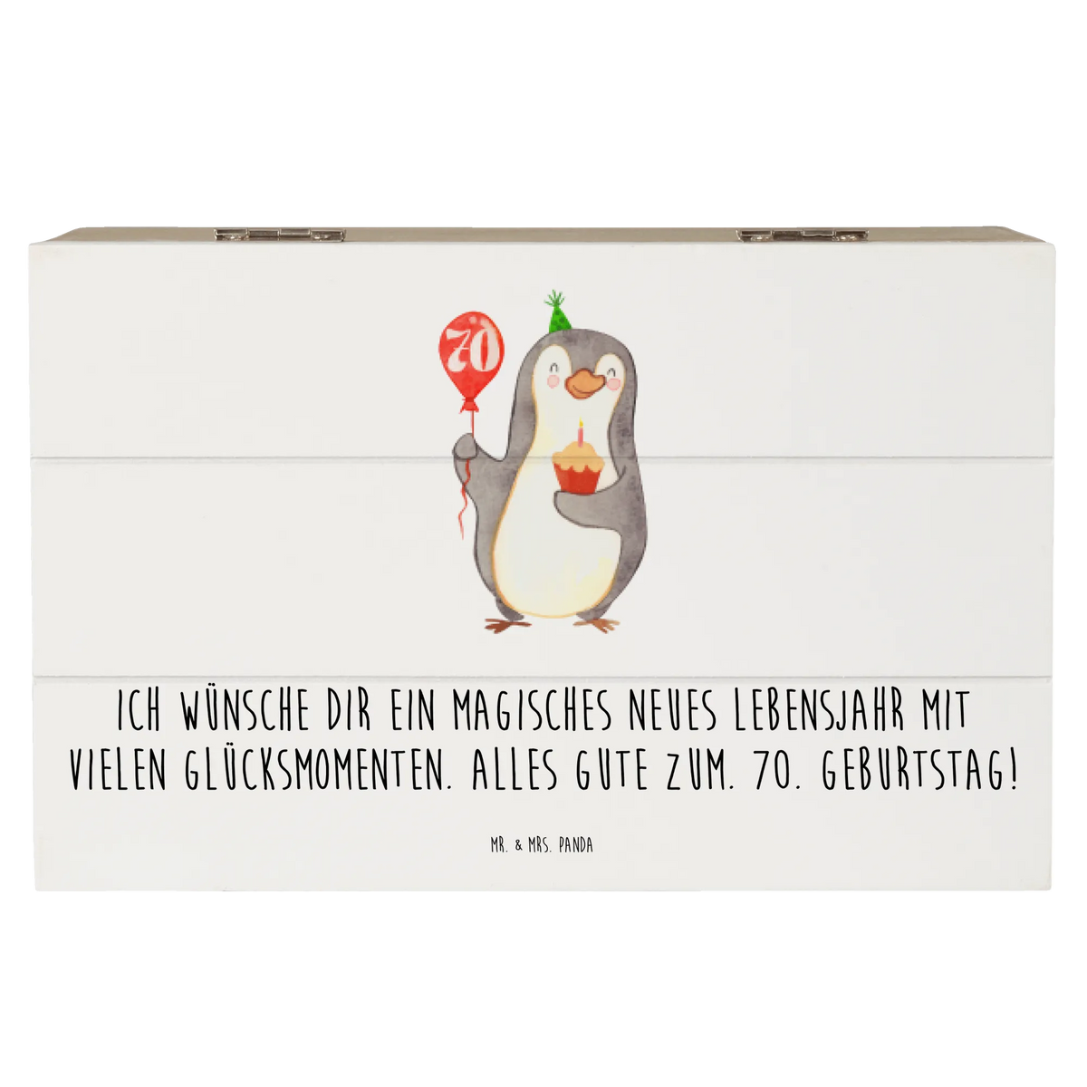 Wooden chest 70th Birthday Penguin Balloon special gifts, Birthday, birthday party, friends, birthday wish, birthday cards, 18th birthday, 30th birthday, 40th, 50th, 60th, 70th, 80th, 90th, 90th., gifts for girlfriend, congratulations, 1 year, guest gifts, gifts online, gift basket, unusual gifts, extraordinary gifts, original gifts, gift items, special birthday gifts, celebration, sayings, boyfriend, money gifts, gift ideas, gift package, birthday present, gift, birthday, birthdays